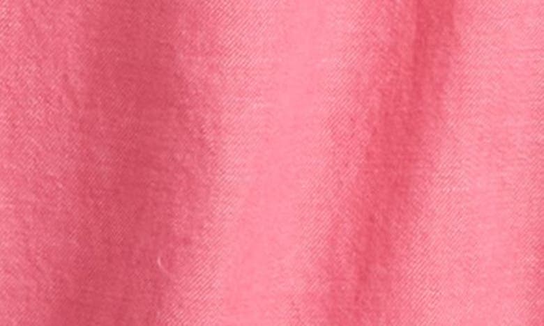Shop Nordstrom Kids' Flutter Sleeve Cotton Romper In Pink Sunset