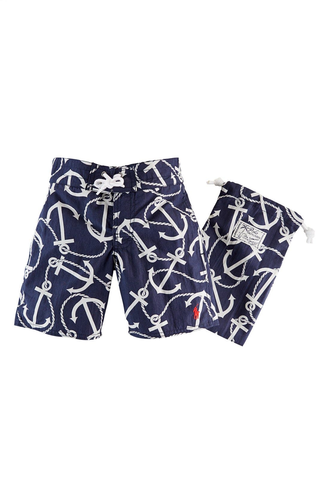 Ralph Lauren Swim Trunks (Toddler Boys) Nordstrom