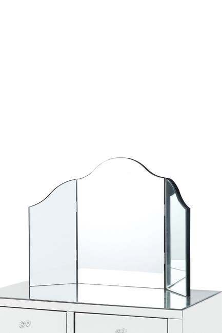 Inspired Home Mokella Frameless Modern Contemporary Tri Fold Tabletop Vanity Mirror Nordstrom Rack - Large Tri Fold Vanity Mirror Inspired Home Mokella Frameless Modern Contemporary Tri Fold Tabletop Vanity Mirror Nordstrom Rack - Large Tri Fold Vanity Mirror