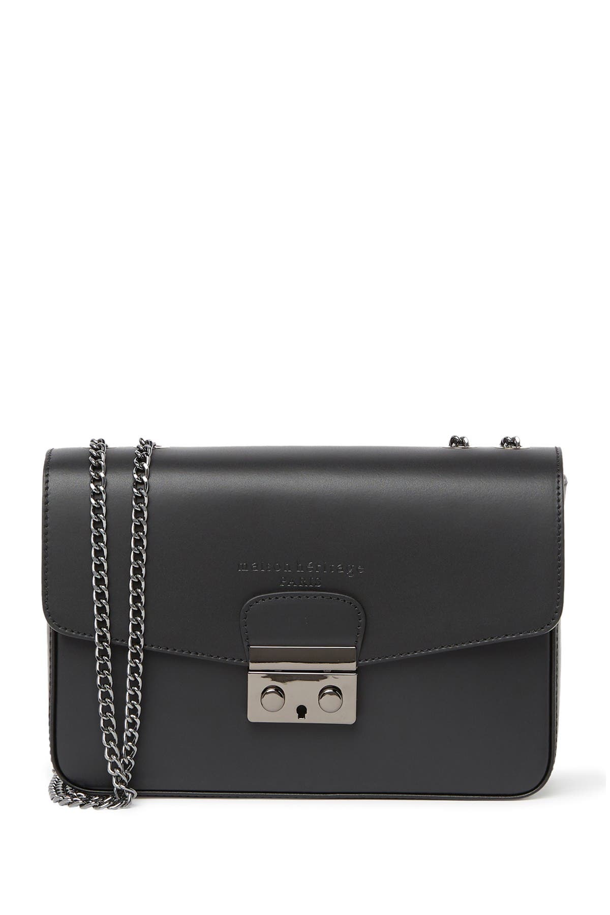 Maison Heritage Sac A Bandouliere Crossbody Bag In Noir | ModeSens