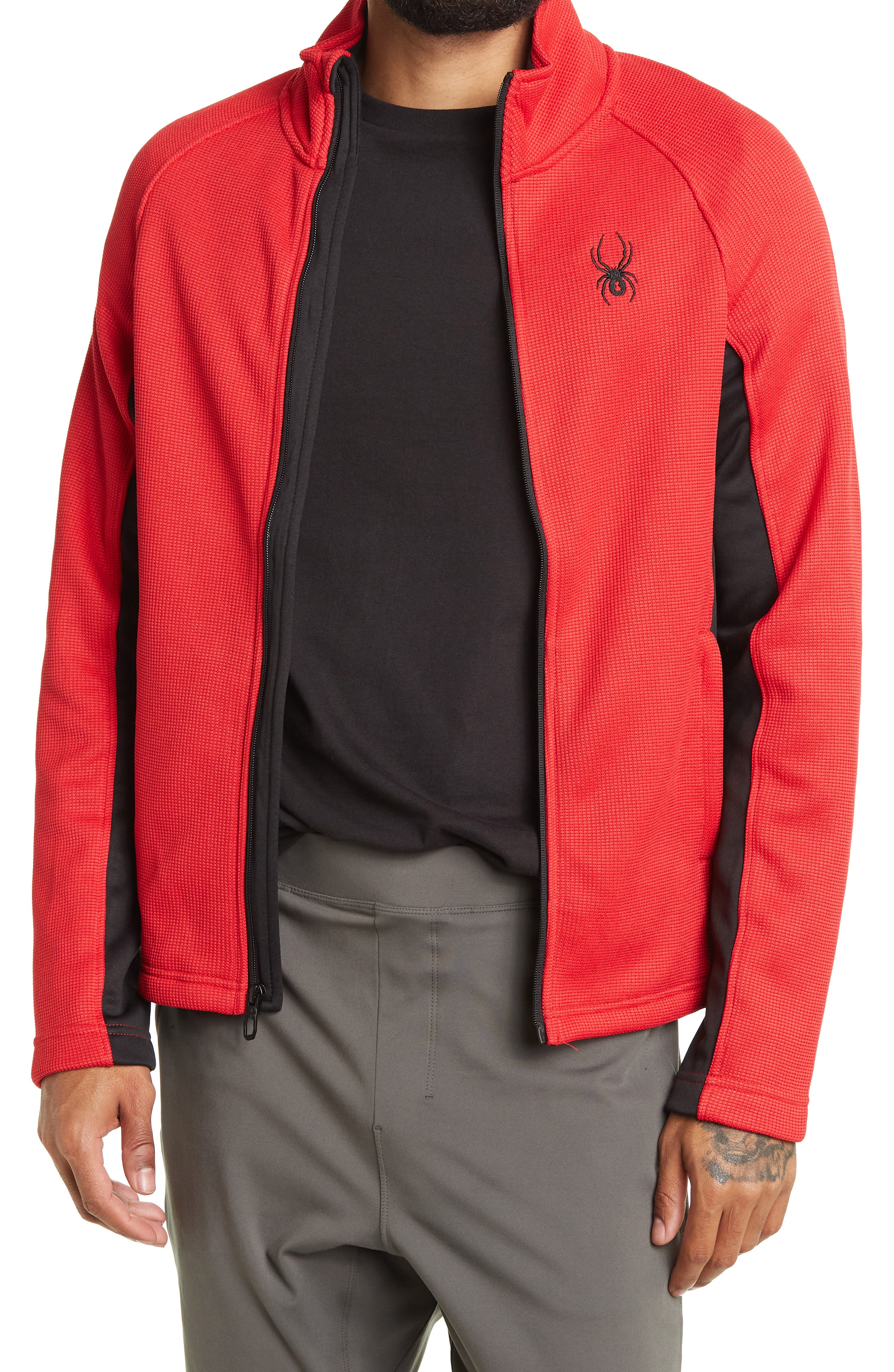 red colour jacket for men