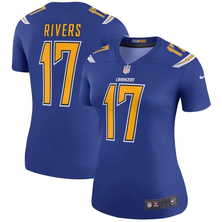 Nike Philip Rivers Royal Los Angeles Chargers Colour Rush Legend Jersey