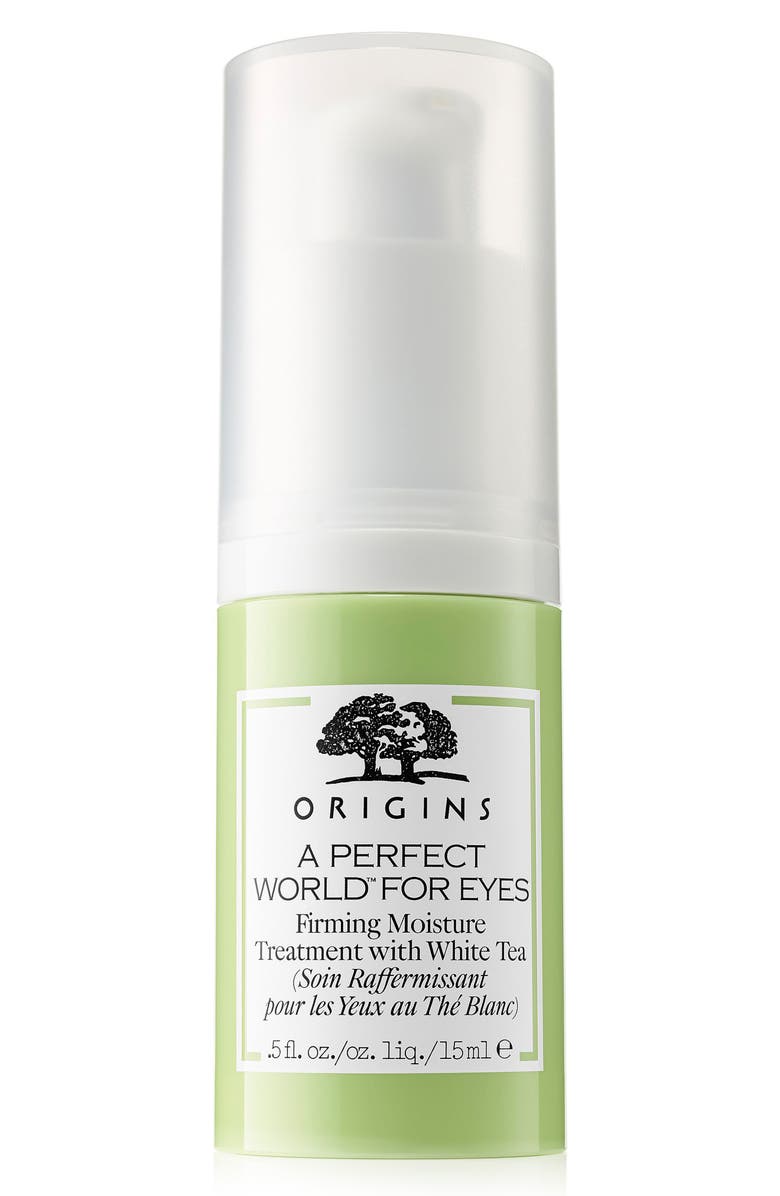 ORIGINS A Perfect World<sup>™</sup> for Eyes Firming Moisture Treatment with White Tea Undereye Serum, Main, color, 000