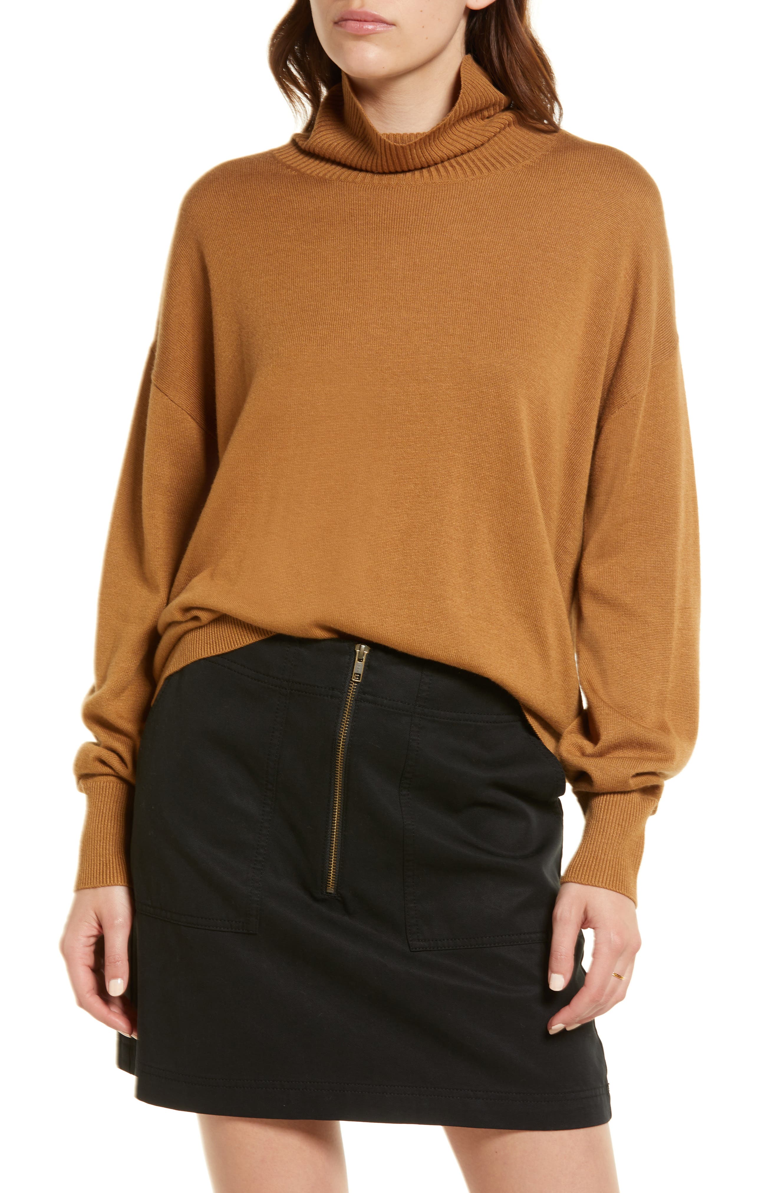 Women's Brown Turtlenecks | Nordstrom