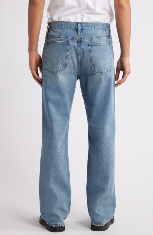 Frame Clean Straight Leg Jeans In Abbey