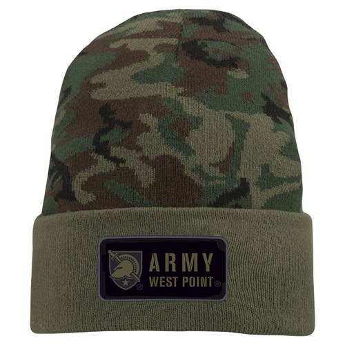 Men's Nike Camo Army Black Knights Military Pack Cuffed Knit Hat