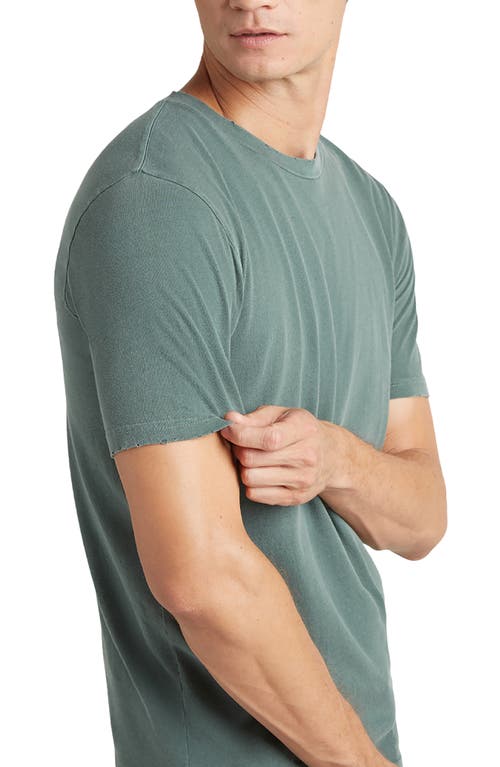 Shop Goodlife Classic Crewneck T-shirt In Evergreen