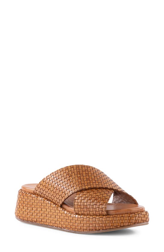 Seychelles Key West Platform Wedge Sandal In Tan