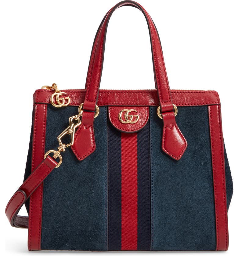 Gucci Ophidia Small Suede & Leather Convertible Tote Bag | Nordstrom