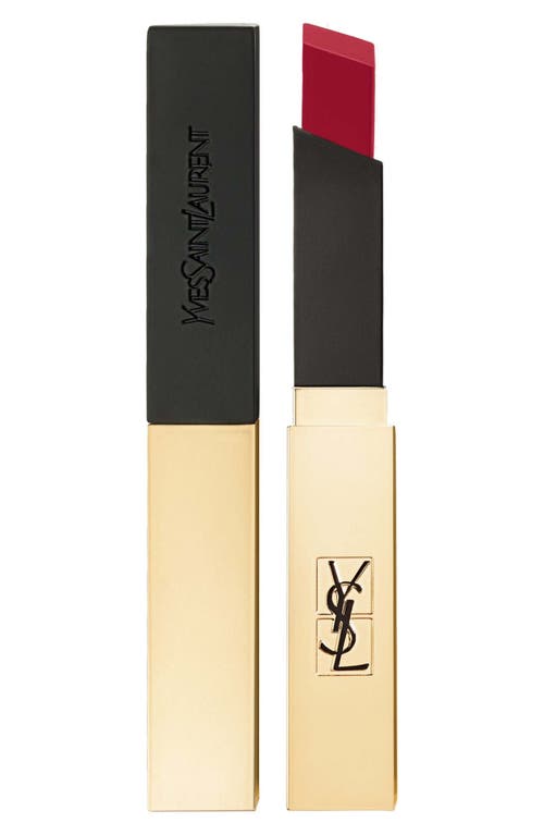 Rouge Pur Couture The Slim Matte Lipstick in 21 Rouge Paradoxe