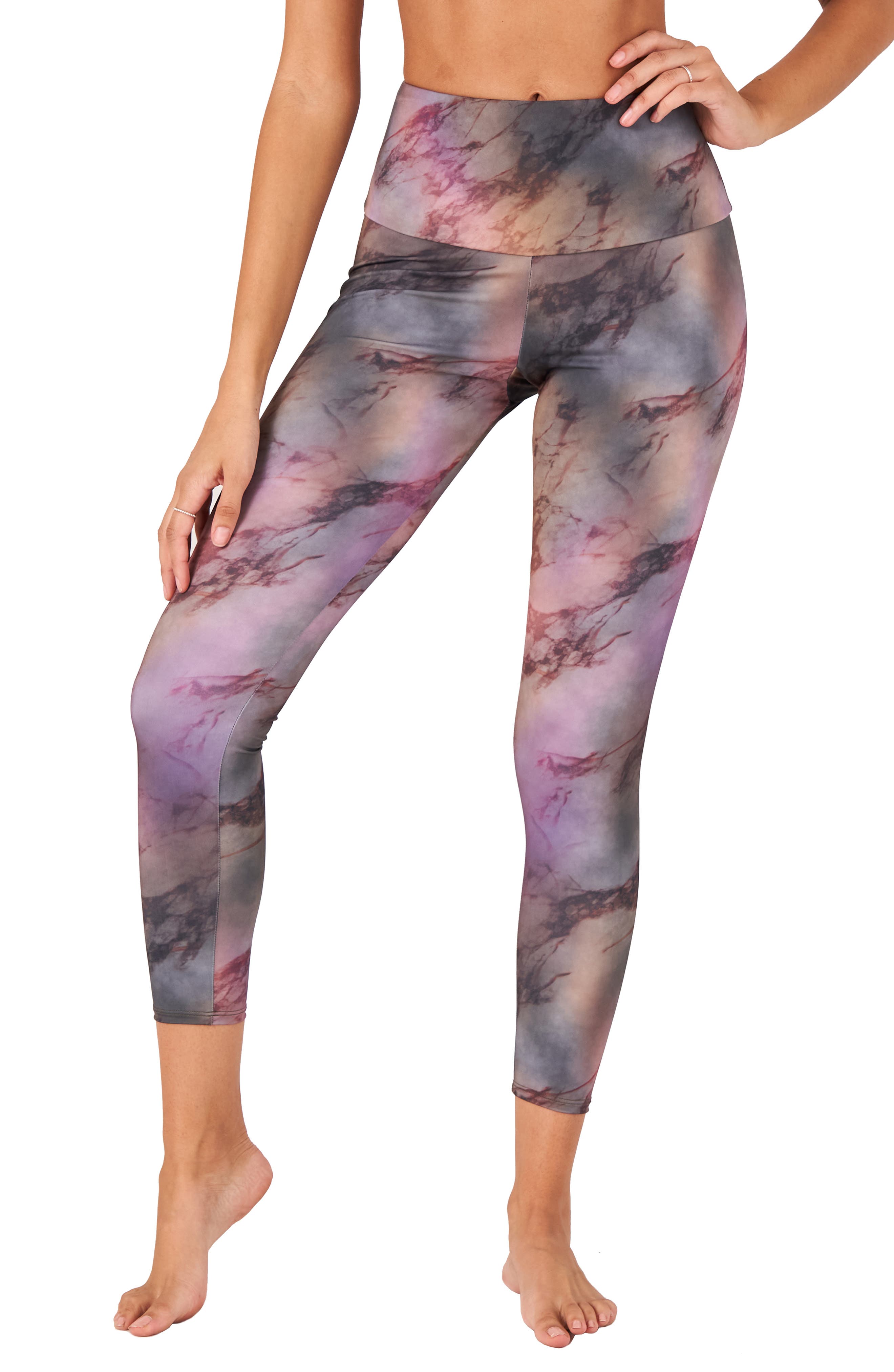 mauve workout leggings