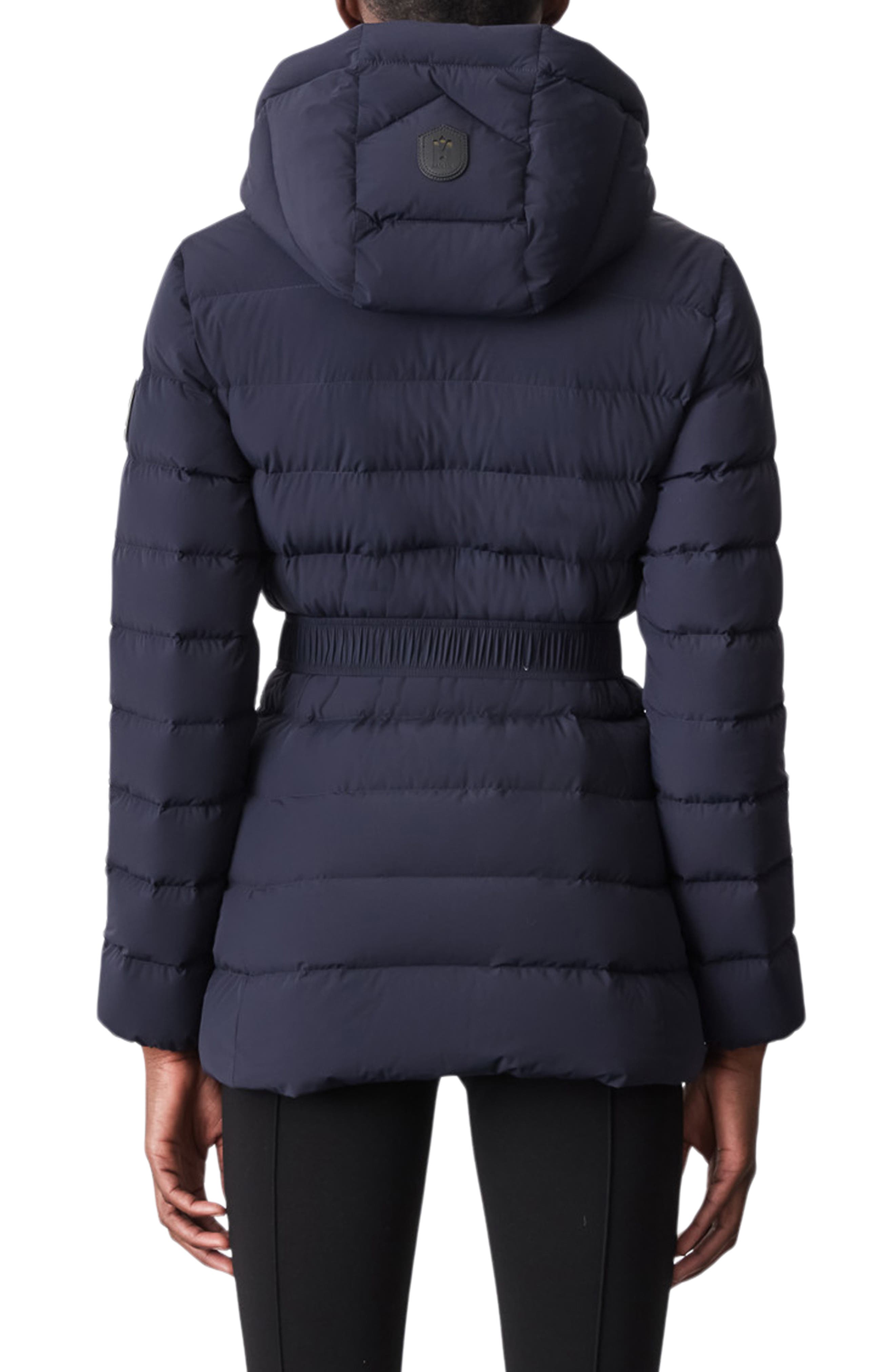 navy padded coat