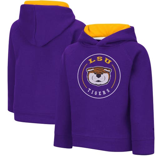 Toddler Colosseum Purple LSU Tigers Plankton Pullover Hoodie