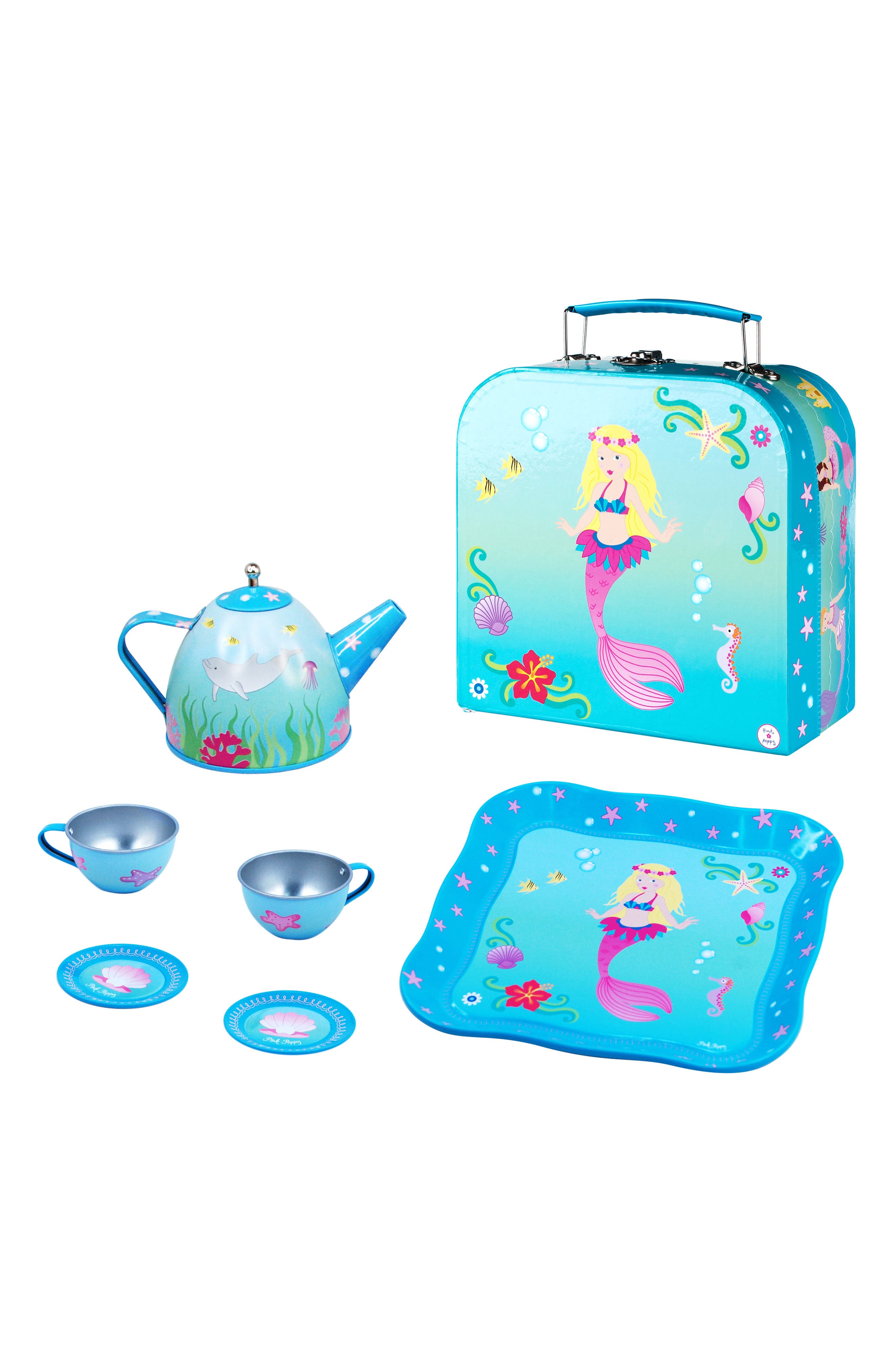 mermaid tea set