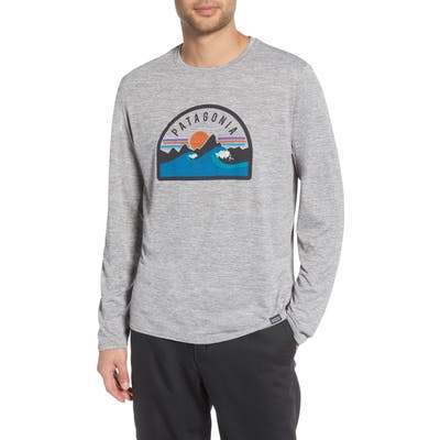 Patagonia Capilene Cool Daily Long Sleeve T-Shirt, Grey