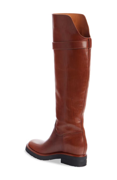 Shop Chloé Coddington Knee High Boot In Cognac Brown