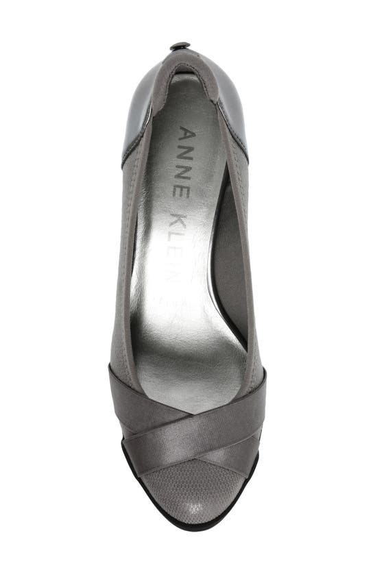 Anne Klein Women's Timeout Wedge Pumps In Pewter