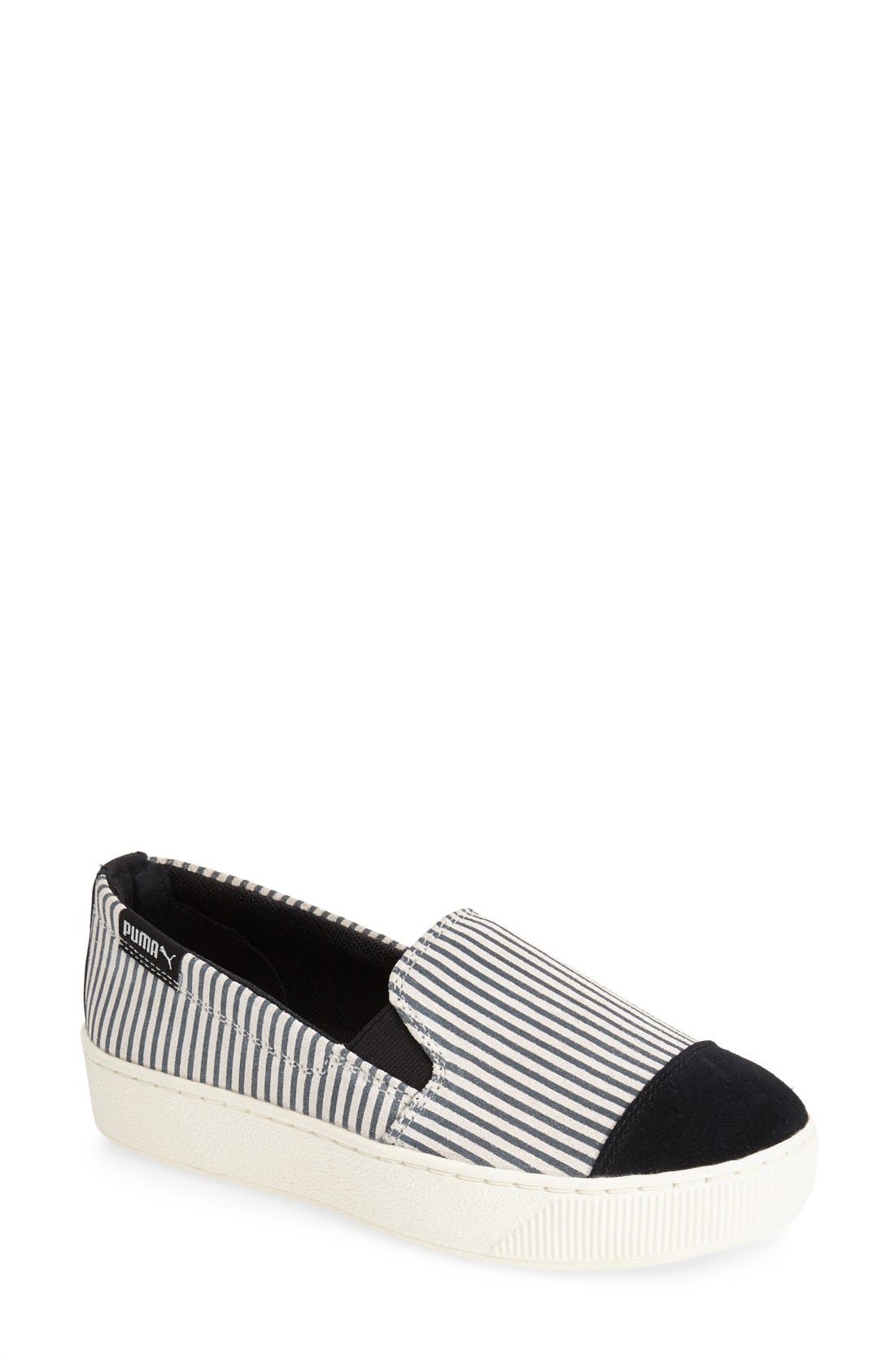 puma platform slip on