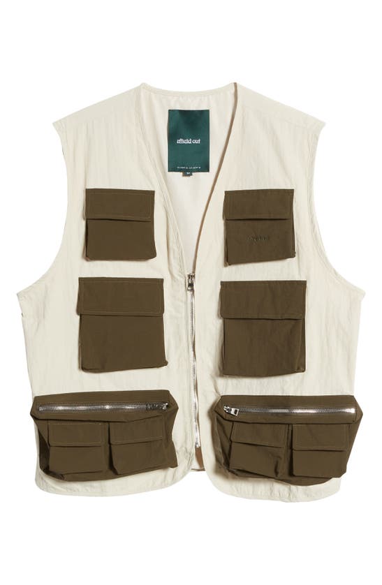 Shop Afield Out Langley Multipocket Vest In Bone