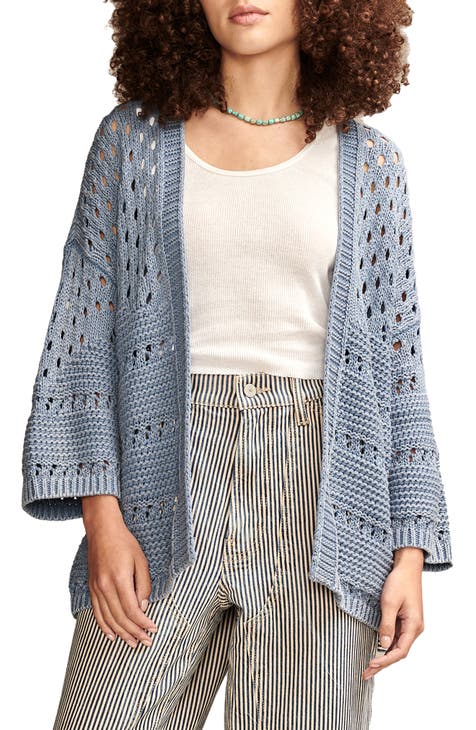 Lucky Brand Open Stitch Pullover Sweater, Sweaters