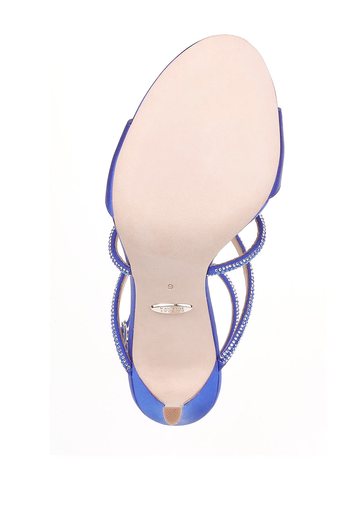 badgley mischka faye ankle strap sandal