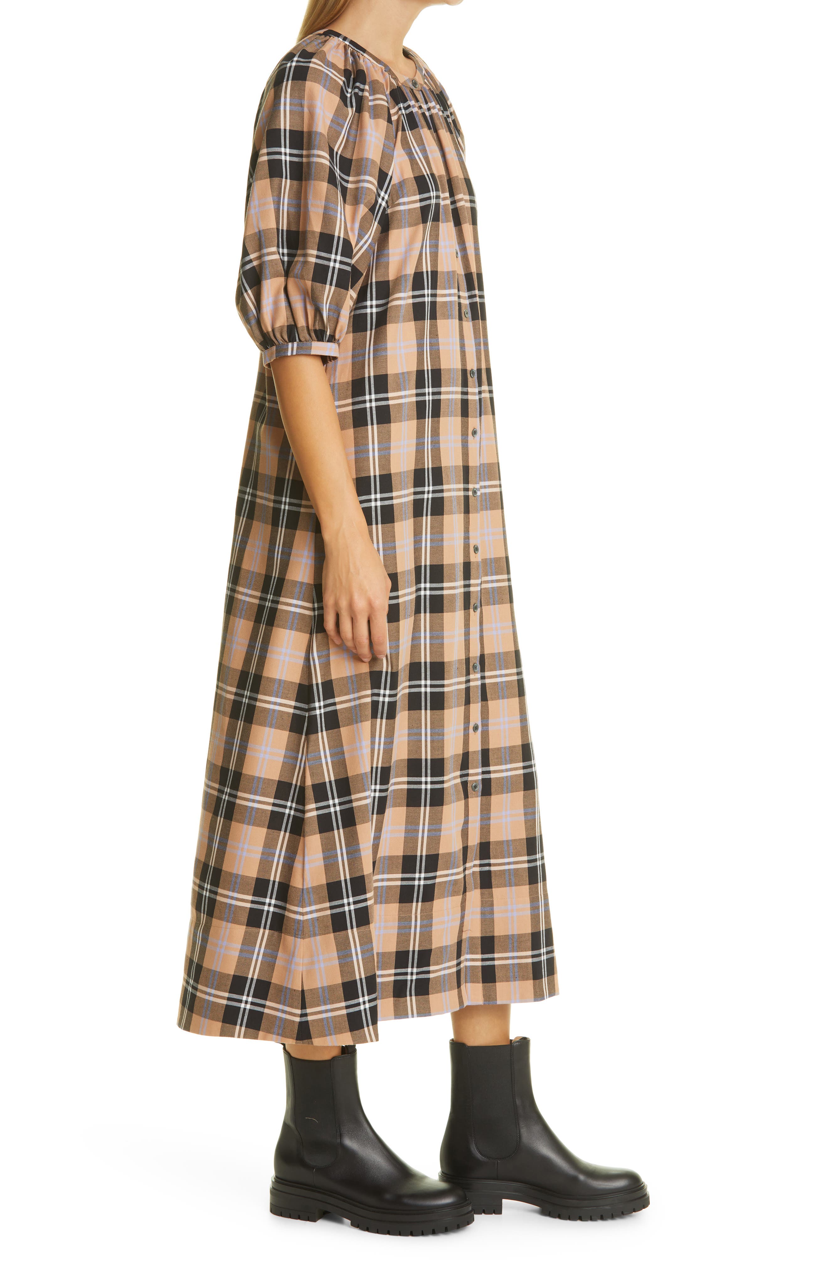 plaid dress nordstrom