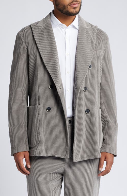 Barena Venezia Doria Demi Cotton Corduroy Sport Coat in Pietra 