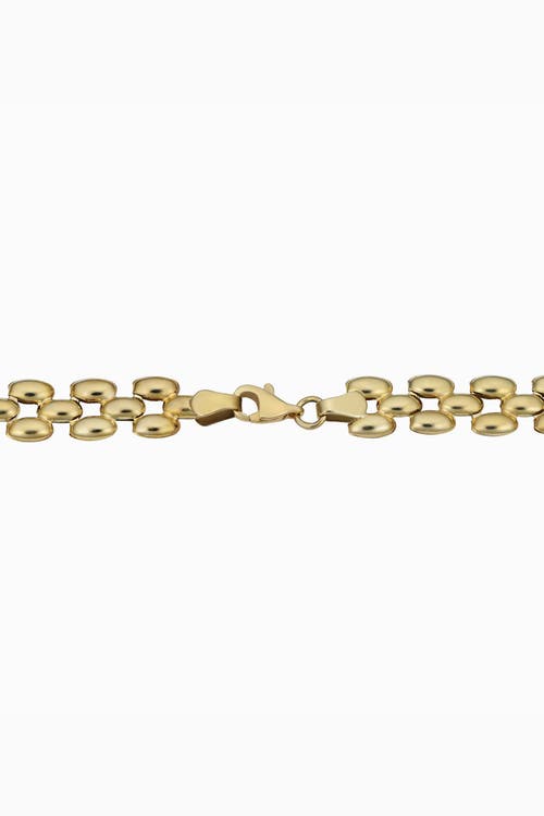 Oradina 10k Yellow Gold 1956 Panther Necklace In Yellow Gold