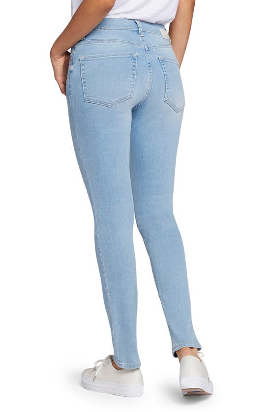 Shop Current Elliott Current/elliott The Stiletto Ankle Cut Jeans In Moonsoon