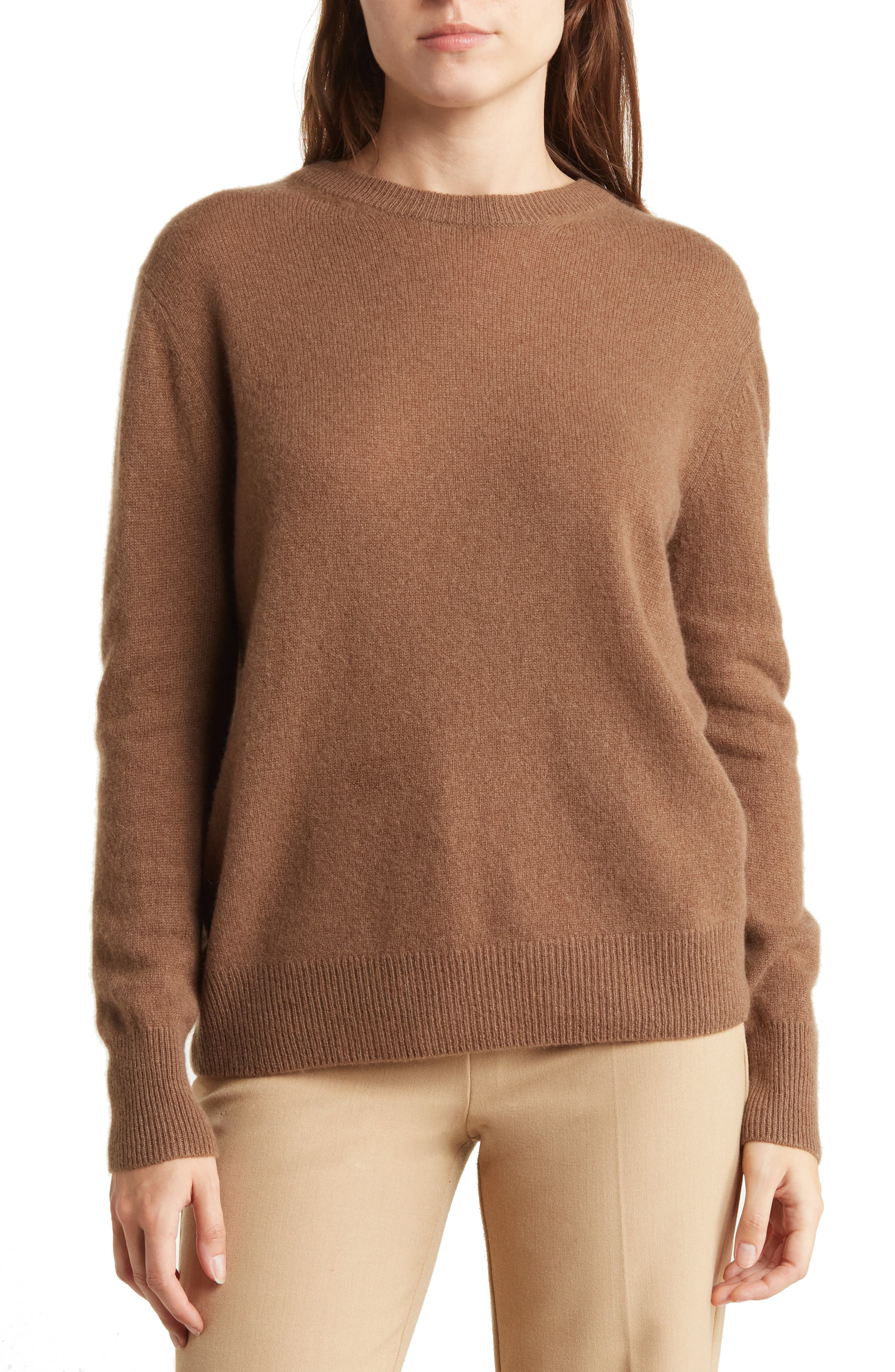 Brown Cashmere Sweaters for Women 