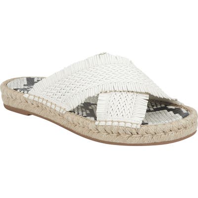 Marc Fisher Ltd Tessi Slide Sandal- White