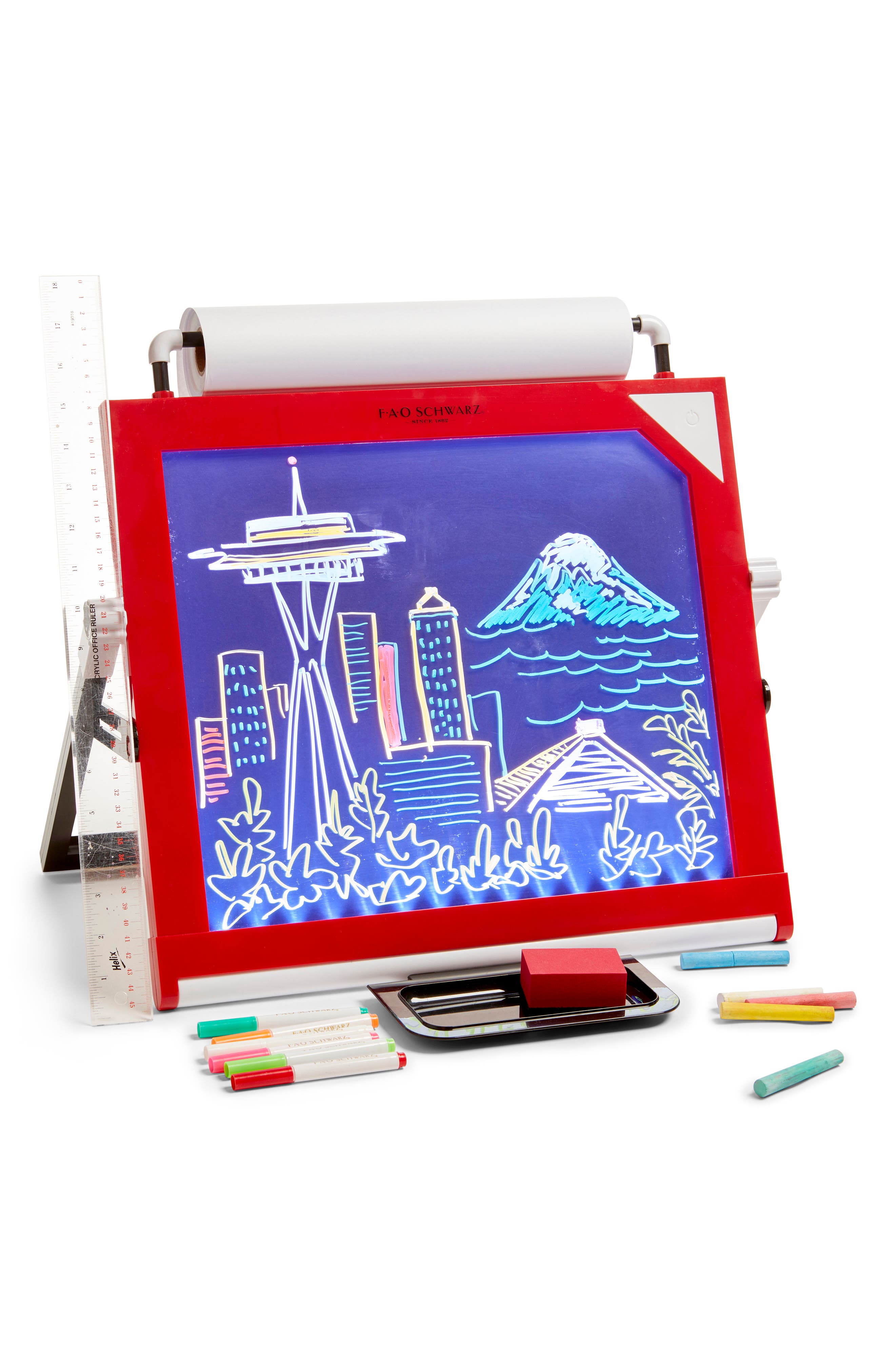 Fao Schwarz Tabletop Two Sided 3 In 1 Easel Set Nordstrom