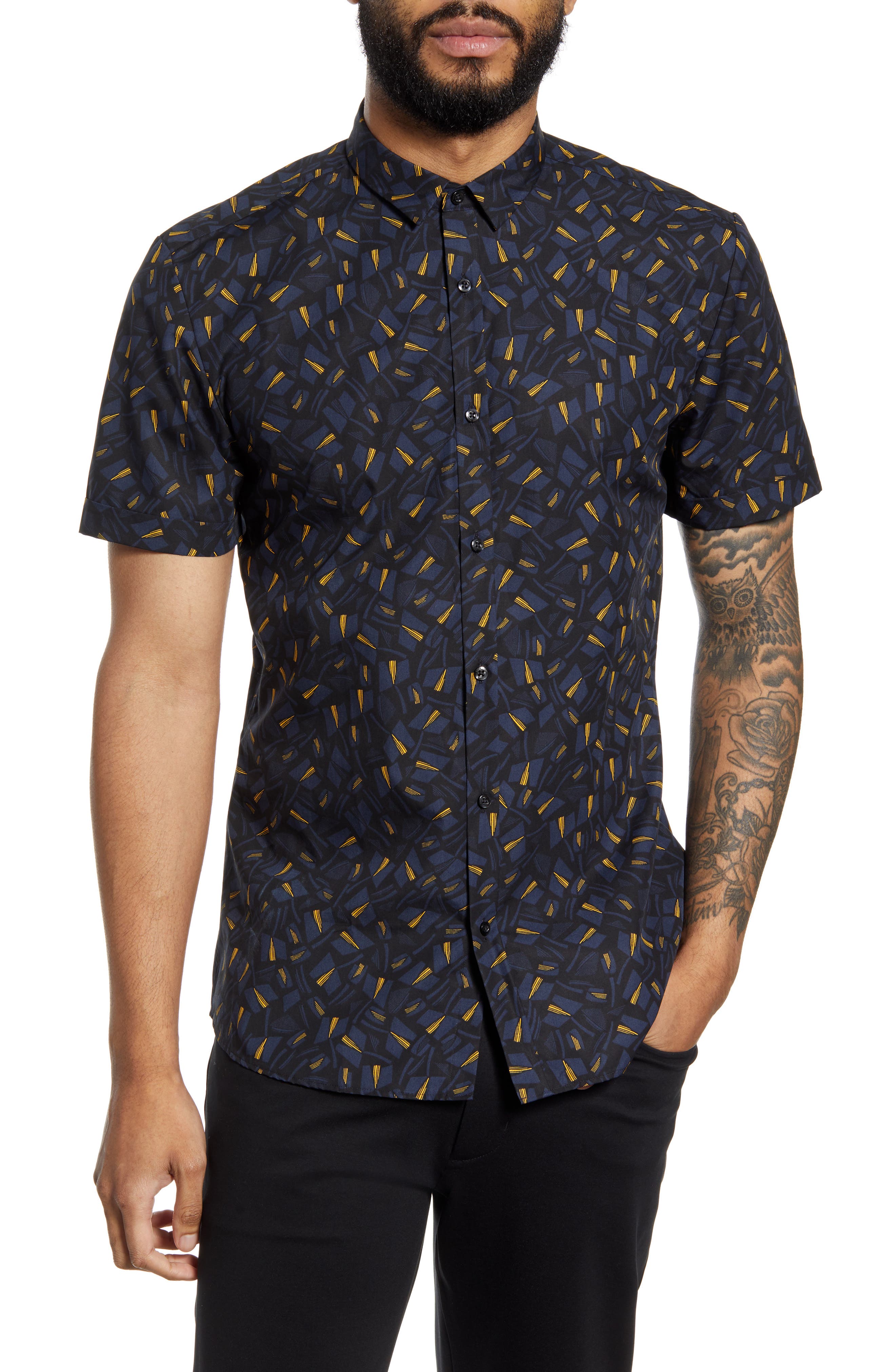 hugo empson short sleeve shirt