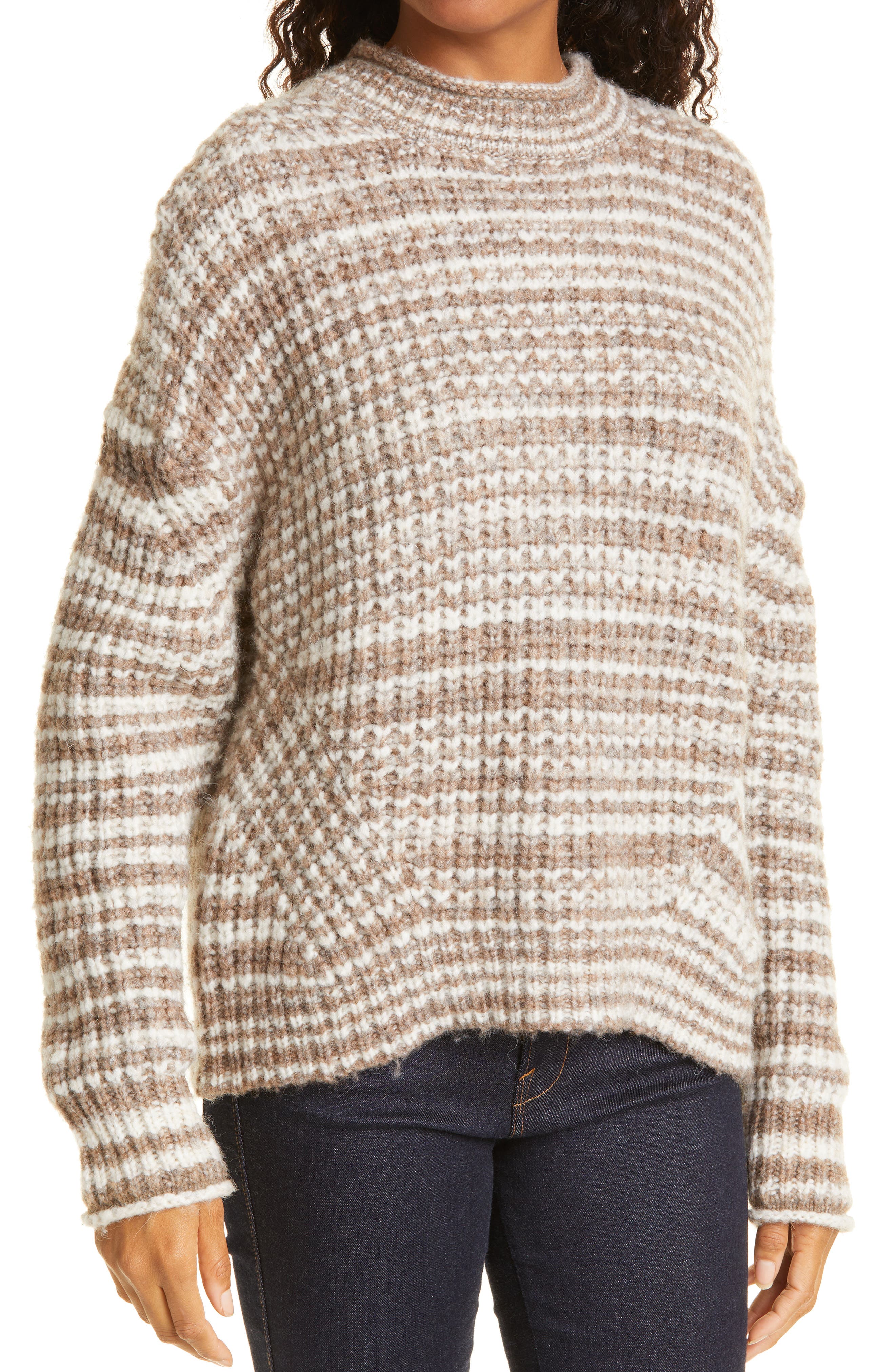 Stripe Sweater Rails Ellise Sweater Rails Echo Space Dye Wool