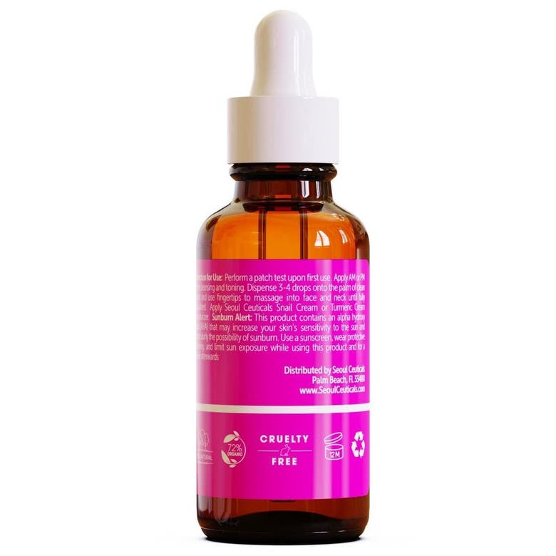 Seoul Ceuticals Korean Skincare Ultra Brightening Kojic Acid Serum In Clear