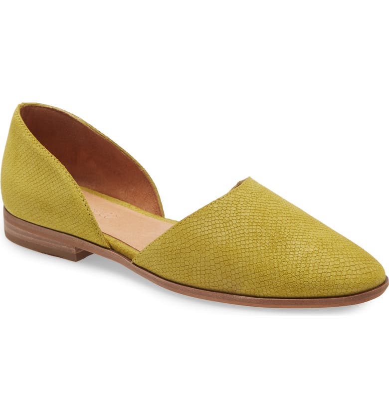 Madewell Marisa D Orsay Flat Zappos Com