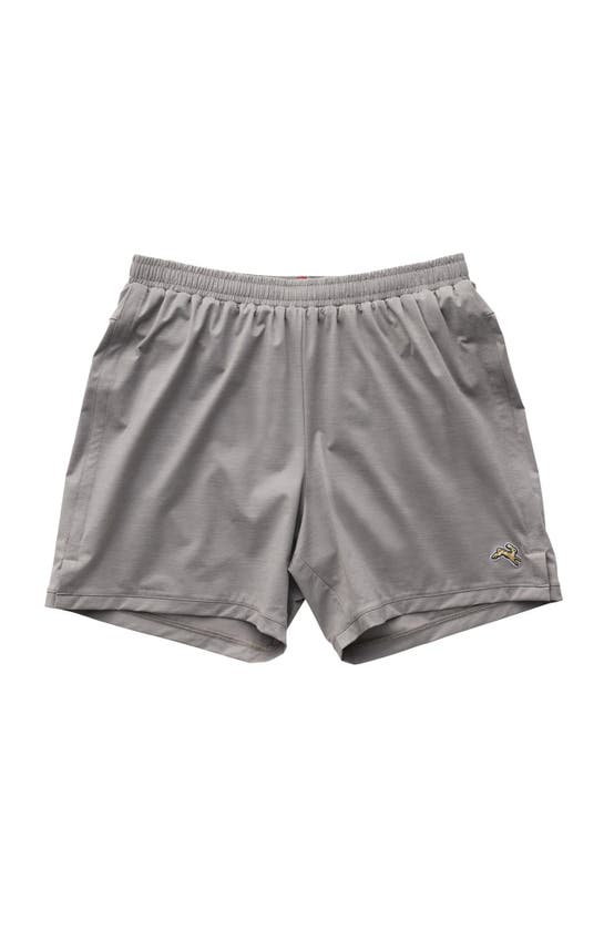 Shop Tracksmith Session Shorts In Frost Gray