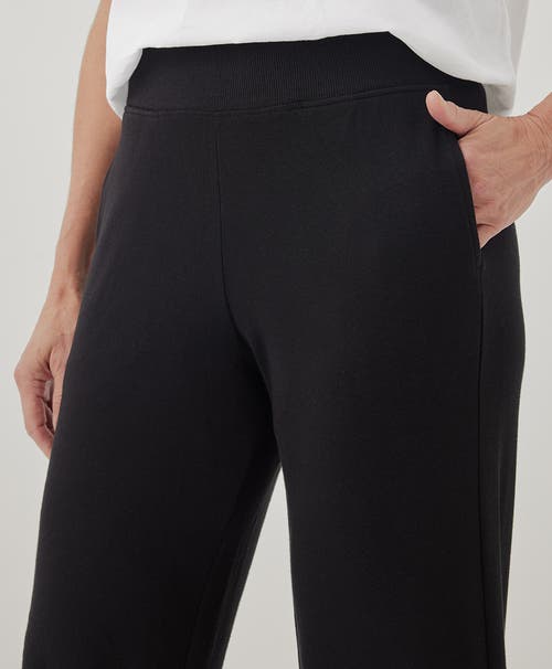 Shop Pact Organic Cotton Airplane Pant In Black