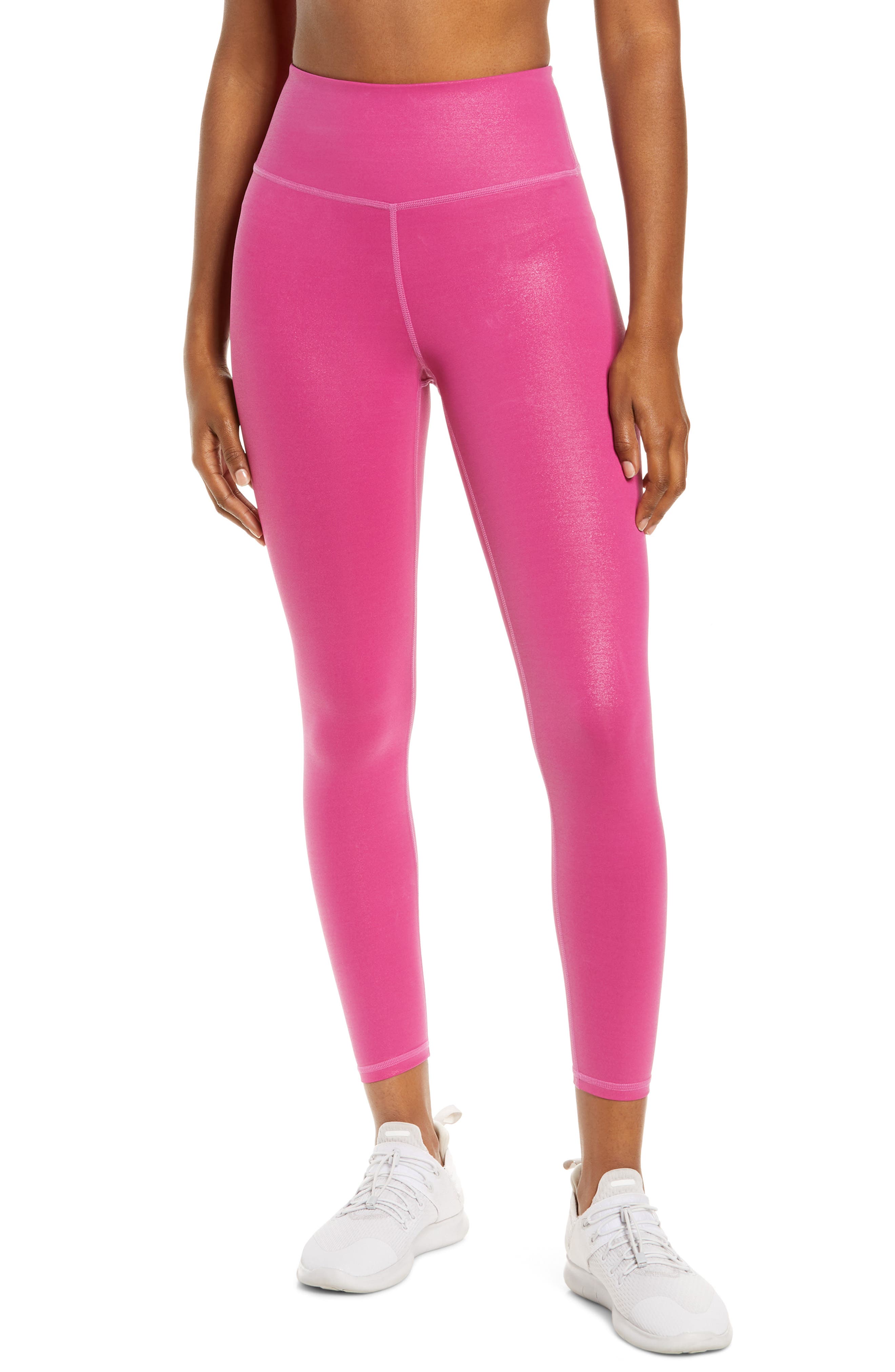 womens pink leggings