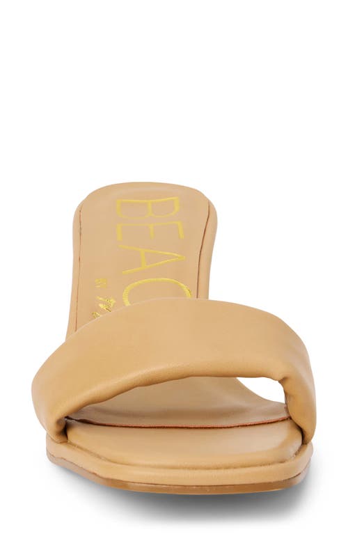 Coconuts By Matisse Blondie Square Toe Sandal In Tan