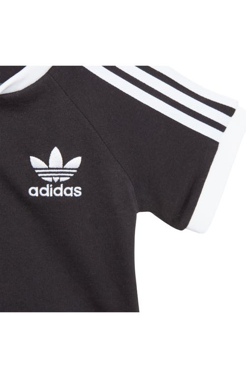 Shop Adidas Originals Adidas Adicolor 3-stripes T-shirt In Black