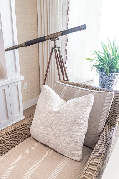 Anaya Cozy Cotton Boucle Pillows Cover Only In White