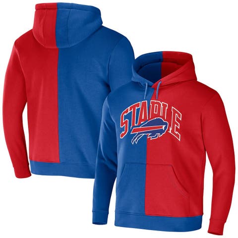 Men's Nike Heathered Charcoal Buffalo Bills Fan Gear Primary Logo Therma  Performance Pullover Hoodie