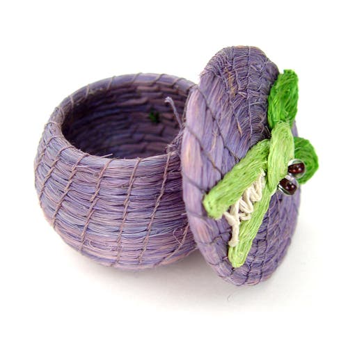 Shop Mbare Animal Lidded Basket In Crocodile