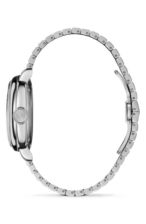 Shinola Mechanic Bracelet Watch, 39mm In Black/silver