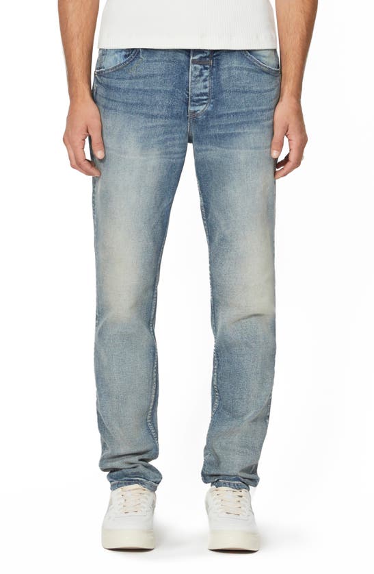 Shop Vayder Distressed Tapered Jeans In Maurizio