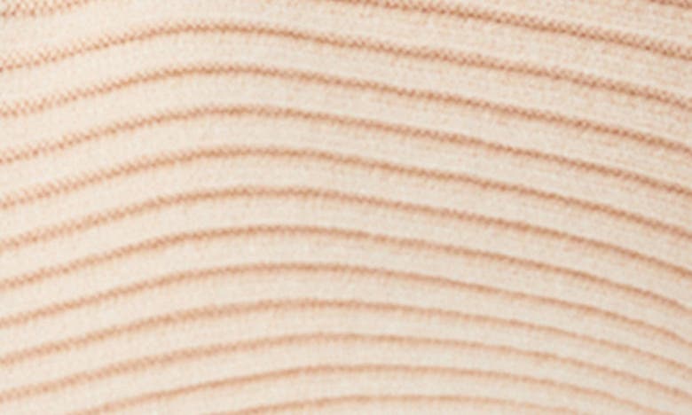 Mango Point Collar Zip Cardigan In Beige