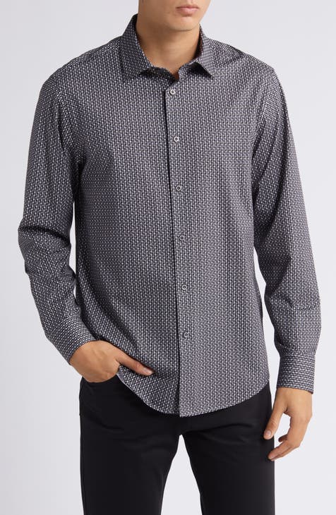 Bugatchi mens shirts best sale