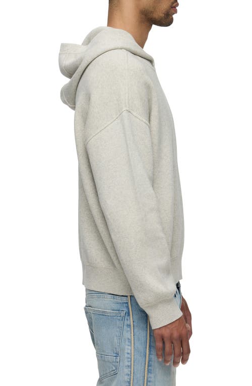 Shop Hudson Jeans Cotton & Cashmere Double Knit Hoodie In Oatmeal