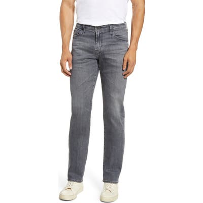 Ag Graduate Slim Straight Jeans, Blue